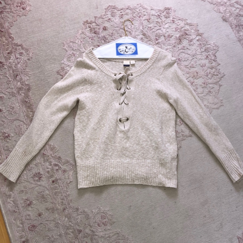 Roxy Tie up Sweater